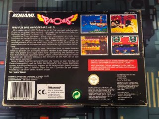 Parodius SNES PAL NOE Konami