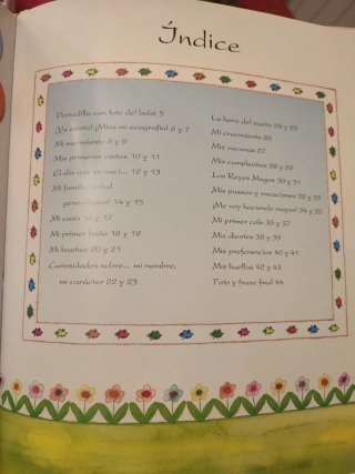 Libro Primeros Recuerdos del Niño