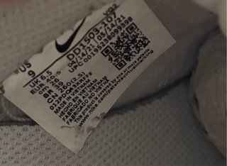 Nike Dunk Low Gris y Blanco Talla 42