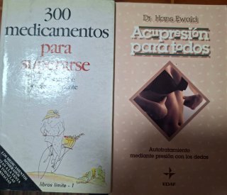 Libros medicamentos q curan, y acupresion