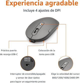 Amazon Basics teclado ultrafino inalámbrico