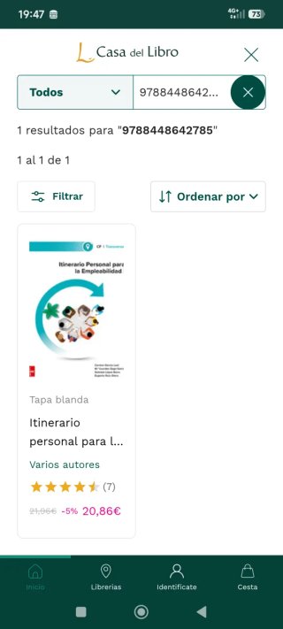 Itinerario personal para la empleabilidad I, CF...