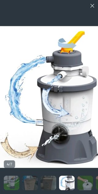 Depuradora para piscina Bestway,esta nueva