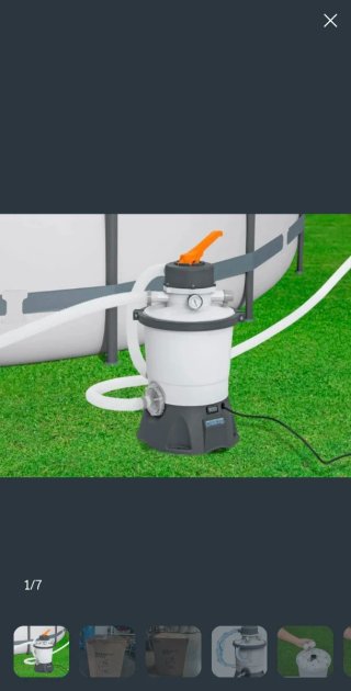 Depuradora para piscina Bestway,esta nueva