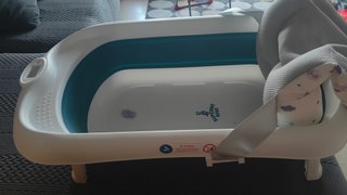 Bañera Bebé Plegable Superbe Casi Nueva