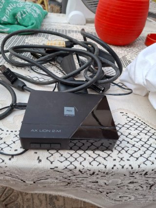Decodificador Opticum AX LION 2-M y cables