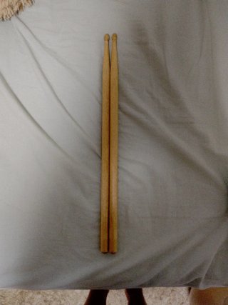 Baquetas de madera para caja