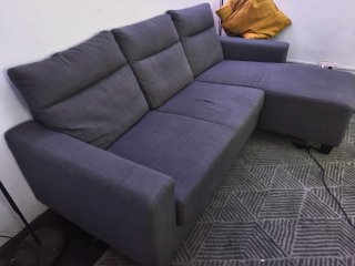 Sofá modular gris 200cm