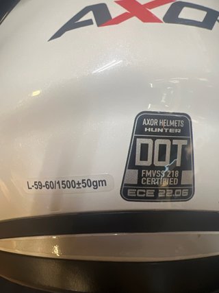 Casco moto L integral carretera