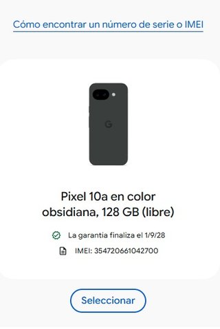 Movil Google Pixel 10a PRECINTADO