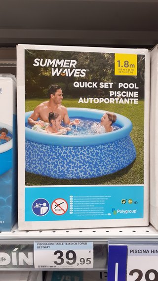 PISCINA TOI MUY BARATA Y CON MUCHOS REGALOS