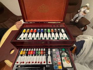 Arcón de Pintura Set Artista Premier