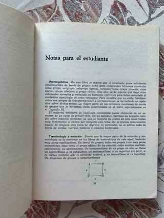 Introducción a la topología algebraica