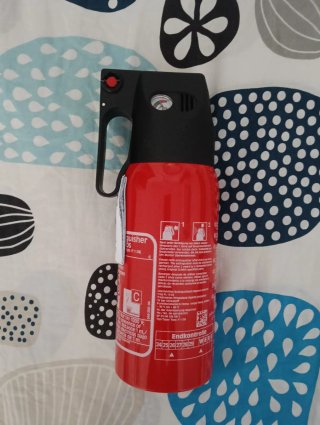 Extintor coche  1kg ABC