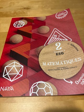 Matemàtiques, 2 ESO, C. Valenciana, Operació món