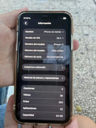 iPhone 11 Blanco 64GB