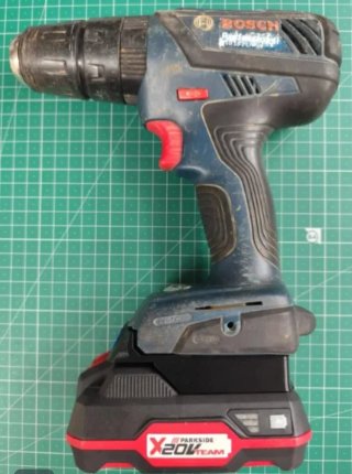 Adaptador Bosch - Parkside X20V Team