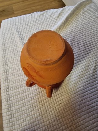 Brocca/Boccale rustico terracotta vintage.