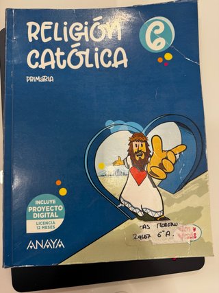 Libro Religion sexto