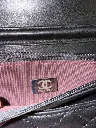 Bolso Chanel WOC Negro Matelassé