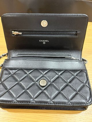 Bolso Chanel WOC Negro Matelassé