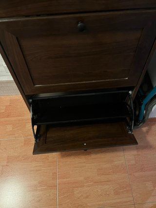 Zapatero Brusali Ikea Marrón