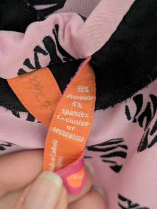 Camisón corto rosa