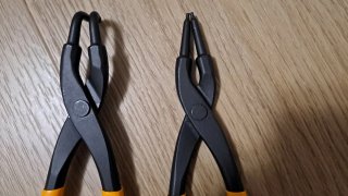 Pinze Beta per anelli elastici 1032-180 e 1034-170