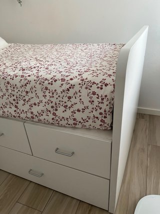 Cama nido IKEA con cajones y doble cama