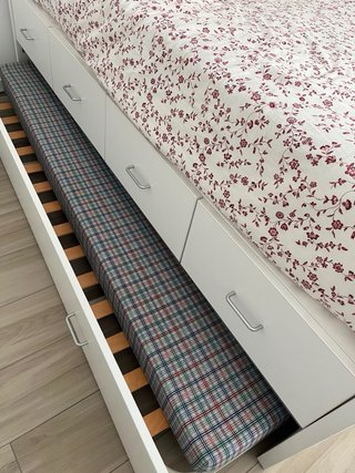 Cama nido IKEA con cajones y doble cama