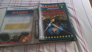 Colección completa de fascículos de "Manga manía"