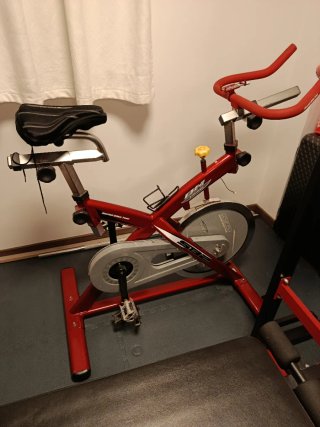 Bicicleta Spinning BH STB2 Roja