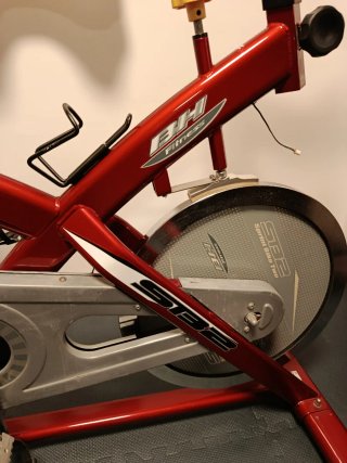 Bicicleta Spinning BH STB2 Roja
