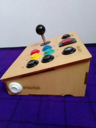Consola Arcade Retro Madera time machine