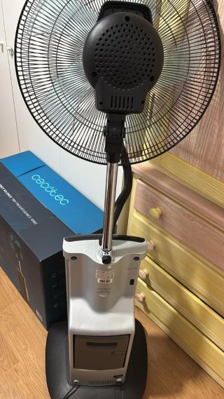 Ventilador Cecotec Negro/Gris
