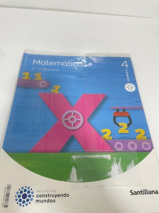 Libros matemáticas 4 de primaria santillana 1 y 3