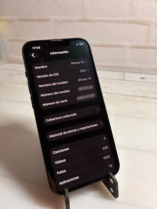 iPhone 14 128GB Negro Bateria 100%