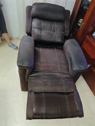 Sillón relax marrón