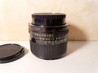 Equipo Canon AE-1 con 3 objetivos. Perfecto estado
