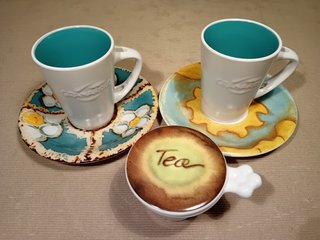 Tazze The Granarolo 2+2 Piattini Thun