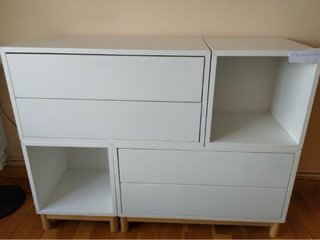 Aparador modular IKEA EKET blanco