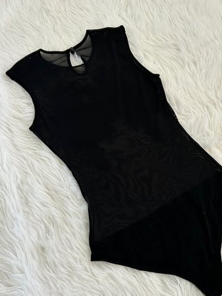 Top de encaje negro Nuevo