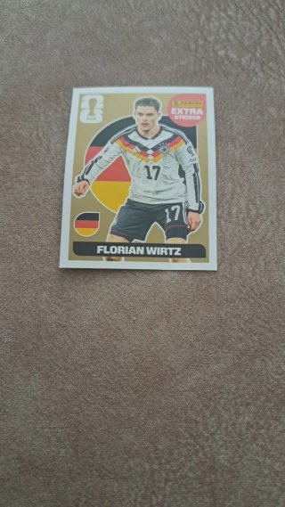 Panini Florian Wirtz Extra Sticker