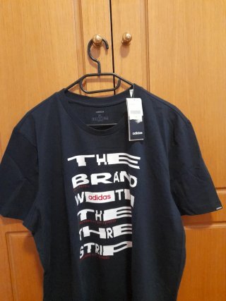 Camiseta Adidas Negra Talla XL