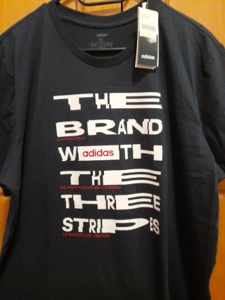 Camiseta Adidas Negra Talla XL