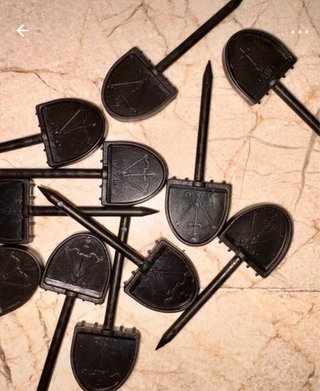 Clavos JVD para dianas tiro con arco