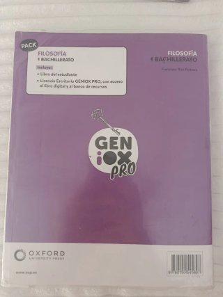 Libro de filosofía de 1°bachillerato