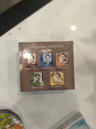 Caja 5 CDs Antonio Molina Antología