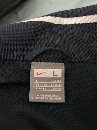 Sudadera Nike Vintage Azul Marino Talla L