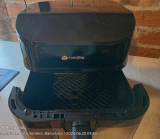 Mandine Air Fryer Freidora de Aire 6 litros